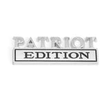 Jeep Patriot Edition Metal Car Front Grille Emblem Badge Auto Rear Sticker Decal