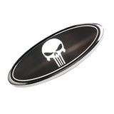 58x22mm Ford Aluminum Alloy Car Steering Wheel Cover Sticker Decal