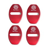 4pcs/set Volkswagen VW GTI Rline Stainless Steel Car Door Lock Cover Protection