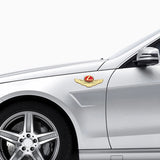 Lexus Metal Wings Car Rear Sticker Auto Window Emblem Badge Decal
