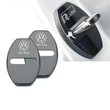 4pcs/set Volkswagen VW GTI Rline Stainless Steel Car Door Lock Cover Protection