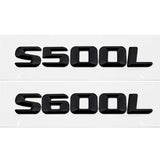 Mercedes Benz S300L S320L S400L S500L S600L Car Rear Emblem Badge Sticker
