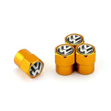 4pcs/set Volkswagen VW Car Air Valve Stem Cap Auto Tyre Valve Covers