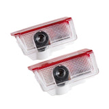 2PCS Car Door Welcome Laser Shadow Lamp Projector LED Light for Infiniti Q30 QX30 2016-2019
