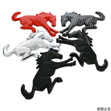 2pcs Ford Bronco Horse Logo ABS Car Body Side Sticker Emblem Badge Decal