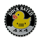 Jeep 4X4 Round Alloy Car Body Side Emblem Badge Rear Sticker Decal