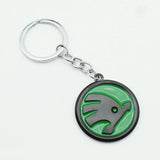 Skoda Logo Metal Car Key Rings Keychain Pendant