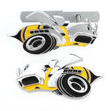 Dodge Super Bee Metal Car Rear Sticker Front Grille Emblem Badge Decal