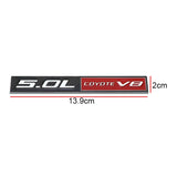 Ford 5.0L COYOTE V8 Metal Car Rear Sticker Auto Body Side Emblem Badge Decal