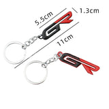 Toyota GR Logo Metal Car Key Rings Keychain Pendant