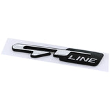 Hyundai GT Line Logo ABS Car Rear Sticker Trunk Emblem Badge Decal