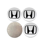 4pcs/set 65mm Honda Mugen Power Car Wheel Center Hub Cap Sticker Decal