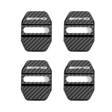 4pcs/set Mercedes Benz AMG Stainless Steel Car Door Lock Cover Protection