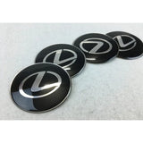 4pcs/set 60mm Lexus Car Wheel Center Hub Cap Sticker Decal