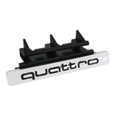 Audi Quattro ABS Car Front Grille Emblem Badge Decal