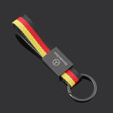 Mercedes Benz AMG Nylon Webbing Car Keychain Keyring