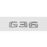 Mercedes Benz G36 G63 G65 G200 G230 G300 G350 G500 G550 ABS Car Rear Sticker