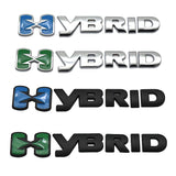 Car Trunk Badge Sticker for Toyota Hybrid Logo Yaris Corolla 4Runner Avalon Auto Whole Body Emblem Decal Exterior Accessories