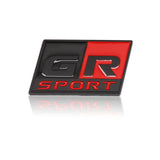 Car Rear Body Emblem Decal for GR Sport MN Yaris Hiace Estima Hilux Rav4 Supra Camry Crown Prado Levin CHR Avalon Corolla