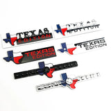 Jeep Texas Edition Lone Star Metal/ABS Car Front Grille Emblem Badge Auto Body Fender Side Sticker