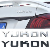Car Body Side ABS Badge Sticker for GMC Logo Yukon Emblem Savana Terrain Acadia Canyon Envoy Safari Auto Trunk Decal Decoration