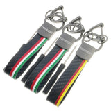 Ford TRANSIT Logo Leather Car Keychain Keyring Pendant