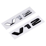 Mercedes Benz V12 Logo ABS Car Rear Sticker