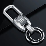 Audi Logo Metal Car Key Chain