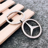 Mercedes Benz Car Logo Metal Keychain Keyring