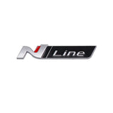 Hyundai N LINE Logo Metal Car Rear Sticker Trunk Emblem Badge Decal