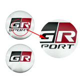 56/60/65mm Toyota GR Sport Car Wheel Center Hub Cap Sticker Decal