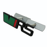 Skoda VRS Logo Metal Car Front Grille Emblem Badge Rear Sticker Decal