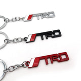 Toyota TRD Logo Metal Car Key Rings Keychain Pendant
