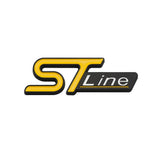 10x3.5cm Ford ST Line Metal Car Side Sticker Trunk Emblem Badge Decal