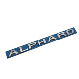 Car Sticker for Alphard Executive Lounge Vellfire V6 Rear Trunk Badges ABS Chrome Auto Refitting Decoration Accessories