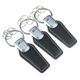 BMW M Power Car Logo Leather Keychain Key Ring Pendant