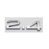 Audi Number 3.6 2.4 4.2 ABS Car Rear Sticker Trunk Emblem Badge