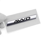 10.3x1.4cm Jaguar AWD ABS Car Rear Sticker Decal
