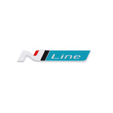 Hyundai N LINE Logo Metal Car Rear Sticker Trunk Emblem Badge Decal