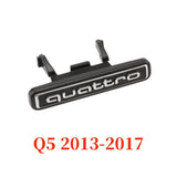 Audi Quattro Logo ABS Car Front Grille Emblem Badge Four-Wheel Drive Tail Standard Sticker