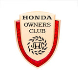 Honda Metal Shield Car Rear Sticker Auto Window Emblem Badge Decal