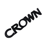 ABS Car Sticker Trunk Rear 3D Royalsaloon Emblem Badge for Crown Carmy Avalon Prius Corolla Yaris Styling Accessories