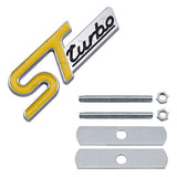 Ford ST Turbo Metal Car Front Grille Emblem Badge Decal