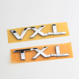 Rear Trunk Styling Emblem V6 V8 5.7 GXR VXR TXL VXL VXS GXRi VXRi Letter Sticker Logo Badge Nameplate for Land Cruiser Prado