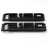 2PCS Ford F150 ABS Car Body Side Sticker Emblem Badge Decal