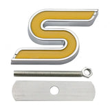 Ford S Logo Metal Car Front Grille Emblem Auto Rear Sticker Decal