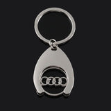 Audi Metal Car Key Chain Keyring