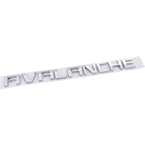 Chevrolet AVALANCHE Letter Logo ABS Car Rear Sticker Trunk Emblem Badge Decal