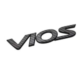 Car Rear Tail Trunk Emblem Sticker for Toyota VIOS Letter Decal Modified Badge Exterior Decoration Atuo Accessories