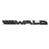 Mercedes Benz WALD Logo Metal Car Rear Sticker